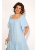 Платье артикул: М1451 голубой от Лилиана - вид 3