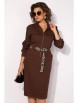 Платье артикул: М1416Н шоколад от Лилиана - вид 4