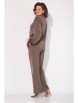 Брючный костюм артикул: М1480 трюфель от Лилиана - вид 5