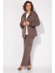 Брючный костюм артикул: М1480 трюфель от Лилиана - вид 7