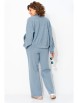 Брючный костюм артикул: М1488 голубой от Лилиана - вид 2