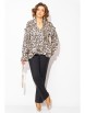 Блузка артикул: М1489 леопард от Лилиана - вид 1