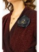 Блузка артикул: М1391н горький шоколад от Лилиана - вид 3