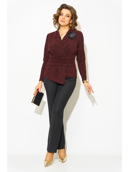 М1391нБрПн шоколад+черный