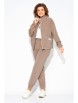 Брючный костюм артикул: М1503 капучино от Лилиана - вид 3