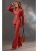 Брючный костюм артикул: 6481 красный от Golden Valley - вид 1