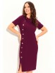 Нарядное платье артикул: 1534 винный от Ива - вид 8