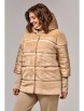Куртка артикул: 1360 бежевый от Ива - вид 8