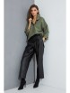 Брючный костюм артикул: 2739+2733  хаки от ЛЮШе - вид 5
