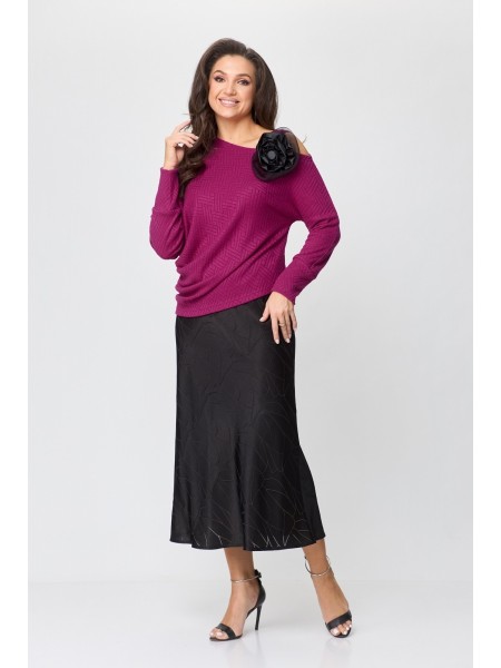 1127 фуксия+черный