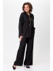 Брючный костюм артикул: 1246 черный от Кокетка и К - вид 19
