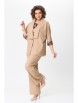 Брючный костюм артикул: 1251 бежевый от Кокетка и К - вид 10