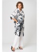 Брючный костюм артикул: 1290 черный+белый от Кокетка и К - вид 15