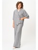Брючный костюм артикул: 1300 серый от Кокетка и К - вид 12