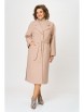 Пальто артикул: 1298-1 бежевый от Кокетка и К - вид 7