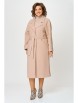 Пальто артикул: 1298-1 бежевый от Кокетка и К - вид 10