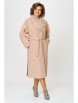 Пальто артикул: 1298-1 бежевый от Кокетка и К - вид 1