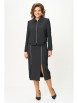 Юбочный костюм артикул: 1507 черный от Кокетка и К - вид 1