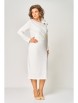 Нарядное платье артикул: 1523-1 белый от Кокетка и К - вид 1