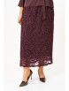 Юбочный костюм артикул: 1334-1 бордовый от Кокетка и К - вид 13