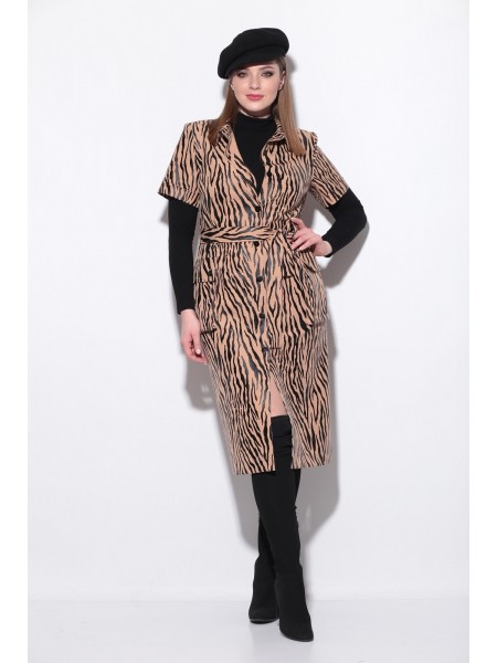 823 бежевая зебра