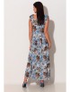 Сарафан артикул: 855 голубой+коричневый от Кокетка и К - вид 2