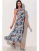 Сарафан артикул: 855 голубой+коричневый от Кокетка и К - вид 8