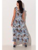 Сарафан артикул: 855 голубой+коричневый от Кокетка и К - вид 9