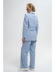Брючный костюм артикул: 2273 голубой от AlaniCollection - вид 2