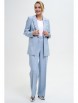 Брючный костюм артикул: 2273 голубой от AlaniCollection - вид 6