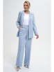 Брючный костюм артикул: 2273 голубой от AlaniCollection - вид 7