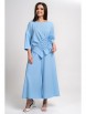 Брючный костюм артикул: 2311 голубой от AlaniCollection - вид 1