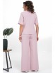 Брючный костюм артикул: 2334 розовый от AlaniCollection - вид 2