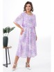 Нарядное платье артикул: 2372 сиреневые цветы от AlaniCollection - вид 6