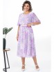 Нарядное платье артикул: 2372 сиреневые цветы от AlaniCollection - вид 1