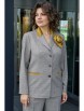 Брючный костюм артикул: 2410 серый, горчица от AlaniCollection - вид 9