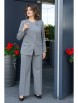 Брючный костюм артикул: 2421 серый от AlaniCollection - вид 8