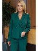 Брючный костюм артикул: 2401 изумруд от AlaniCollection - вид 2