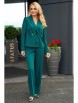 Брючный костюм артикул: 2401 изумруд от AlaniCollection - вид 7