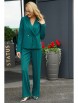 Брючный костюм артикул: 2401 изумруд от AlaniCollection - вид 8