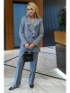 Брючный костюм артикул: 2396 серый от AlaniCollection - вид 7