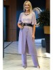Брючный костюм артикул: 2430 лаванда от AlaniCollection - вид 1