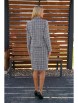 Юбочный костюм артикул: 2391 серая клетка от AlaniCollection - вид 6