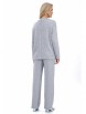 Брючный костюм артикул: 2447 серый от AlaniCollection - вид 2