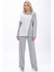 Брючный костюм артикул: 2447 серый от AlaniCollection - вид 8