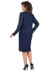 Нарядное платье артикул: 2458 синий от AlaniCollection - вид 5