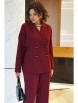 Брючный костюм артикул: 2437 бордо от AlaniCollection - вид 4