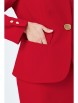 Юбочный костюм артикул: 2490 красный от AlaniCollection - вид 4