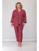 Брючный костюм артикул: 5016 красный от Багряница - вид 1