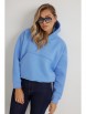 Худи, толстовки артикул: 1269 голубой от Mirolia - вид 1